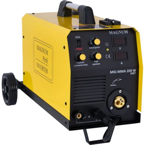 Poste à souder semi-automatique MAGNUM MIG 200W MMA - WELD MI200W