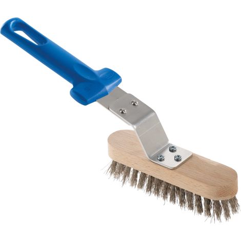 Bosch Brosse à Griller Ergonomique Bleu en Acier Inoxydable