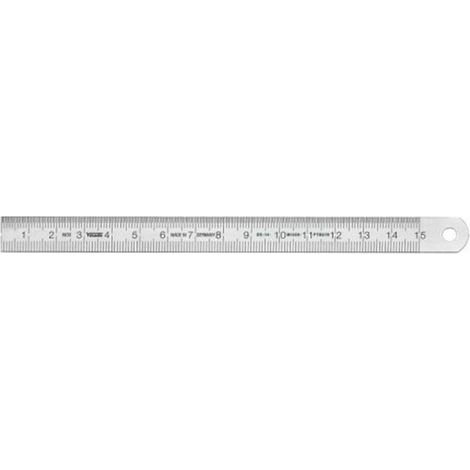 flexibles Lineal Vogel class ii Edelstahl 500x18 mm