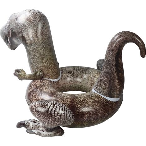 3D T-Rex Dinosaurier-Schwimmhilfe aus PVC, aufblasbare Pool-Schwimmhilfe, für Erwachsene, Jugendliche und Kinder. (1/4)