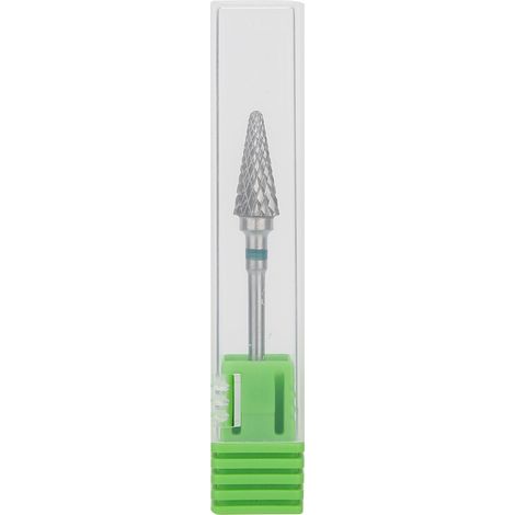 Tête de meuleuse électrique pour manucure pédicure en acier tungstène, accessoires de forage ongles verts (1/5)
