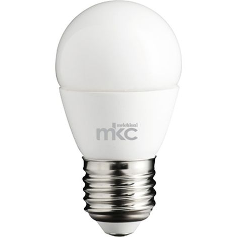 LAMPADINA LED 5,5W E27 220-240VCA 6000K LUCE BIANCA FREDDA BLISTER MINISFERA