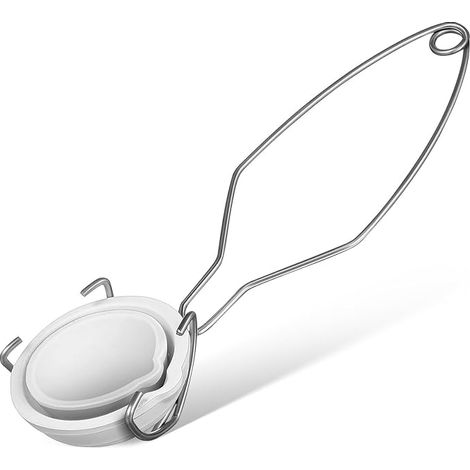 Metallschmelzset mit Keramiktiegel und Zange (1/5)