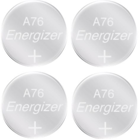 Energizer – Lot de 4 piles bouton alcalines LR44 150 mAh – Tension 1.5 V – Faible auto-décharge pour appareils électroniques – Compatible montres et télécommandes (1/6)