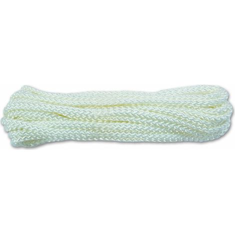 Chapuis FLM35 Corda avviamento motore in poliammide bianco - 200 kg - Diametro 3,5 mm - Lunghezza 5 m