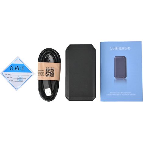 Mini-GPS-Auto-Tracker C6 Diebstahlschutz Präzise Ortung Lange Akkulaufzeit (1/5)