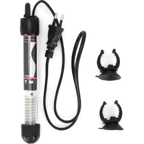 Chauffage aquarium submersible réglable avec thermostat intégré – Mini chauffe-eau durable pour aquariums jusqu’à 50 L (1/4)
