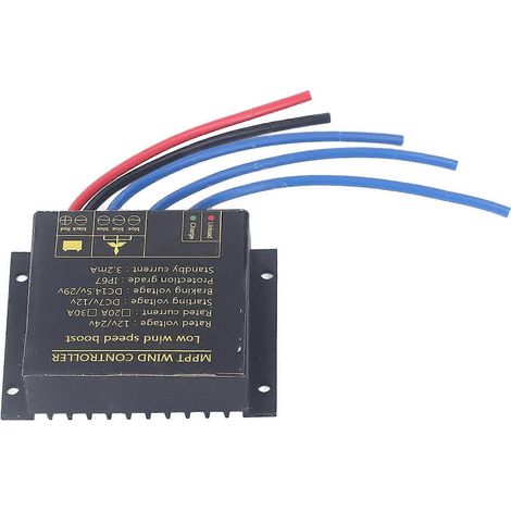MPPT-Windturbinenregler 12V/24V, Laderegler, IP67 wasserdicht für 100W–600W
