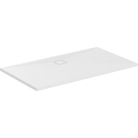 Receveur de douche antidérapant IDEAL STANDARD Ultra Flat Evo recoupable avec bonde longueur 160 x 90