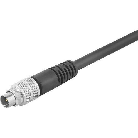 Binder 79-1421-15-07 Conector redondo macho negro 7 polos