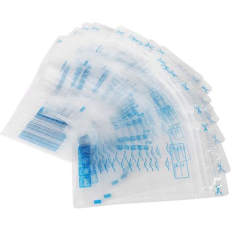 30 sterilisierte, auslaufsichere, gefriergeeignete Muttermilchbeutel (250 ml) (1/5)