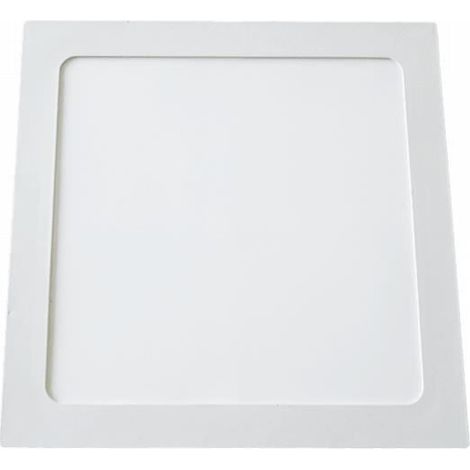 Downlight encastré carré blanc 18W 4000K Ecolight (1/2)