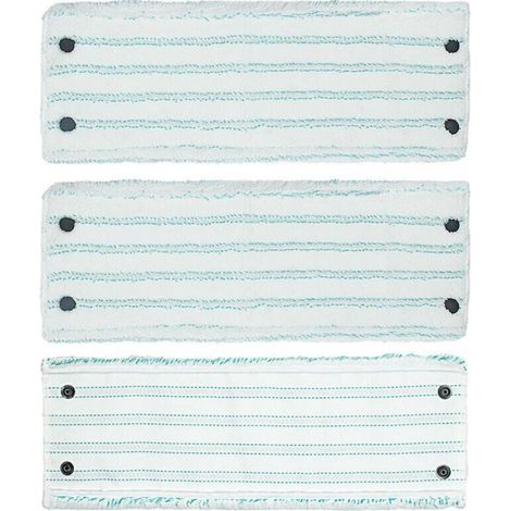Replacement Mop Pads, Microfiber Mop Pads for Leifheit Clean Twist M Micro Duo Mop Refill Heads Cloth 3 Pieces (1/5)
