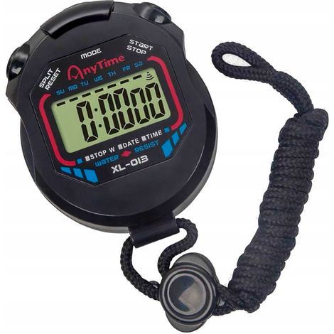 [PACZA] Chronomètre électronique numérique avec affichage LCD et date Allvo O277 (1/5)
