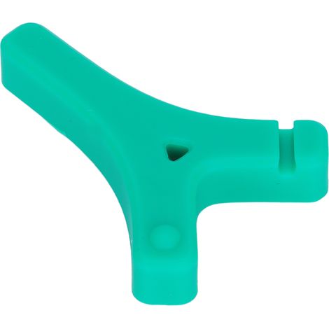Bloc de morsure en silicone multifonctionnel en forme de Y, aromatisé à la menthe et de dureté moyenne, pour usage orthodontique, compatible avec les appareils Invisalign et les appareils orthodontiqu (1/5)