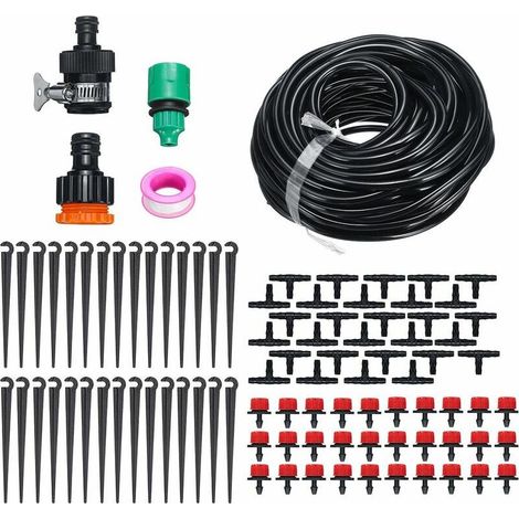 royaluxe - Kit Irrigation Goutte à Goutte Outil Arrosage Fleur Tuyau égouttage Tête Arrosage Irrigation LAVENTE (1/5)