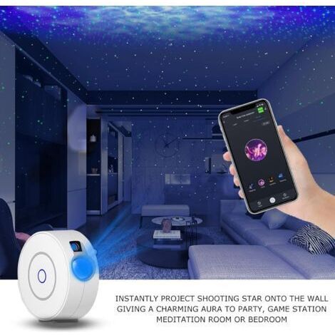 Projecteur Spike, projecteur de ciel étoilé coloré, projecteur de nébuleuse intelligent et réglable Tuya, veilleuse, commande vocale, compatible avec Alexa (1/5)
