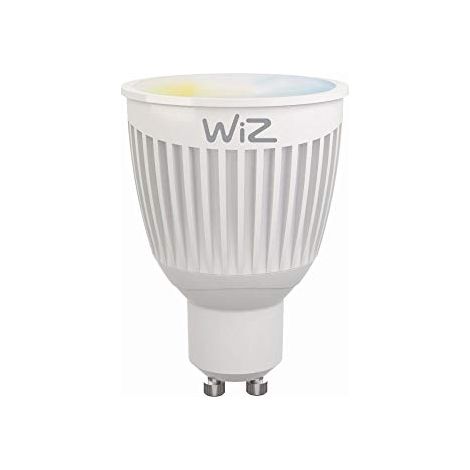 WiZ lampadine LED Smart GU10 WiFi luce bianca. Dimmerabile, 64.000 tonalita' di bianco. Funziona con Amazon Alexa e Google Home. 2-Pack. [Classe di efficienza energetica A] (1/3)