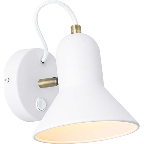 Applique murale Astama blanche 1xE27 Light Prestige (1/5)