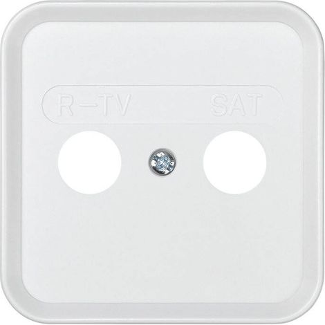 Plattenbuchse r-tv-sat weiß weiß SIMON 31 31097-60 (1/2)