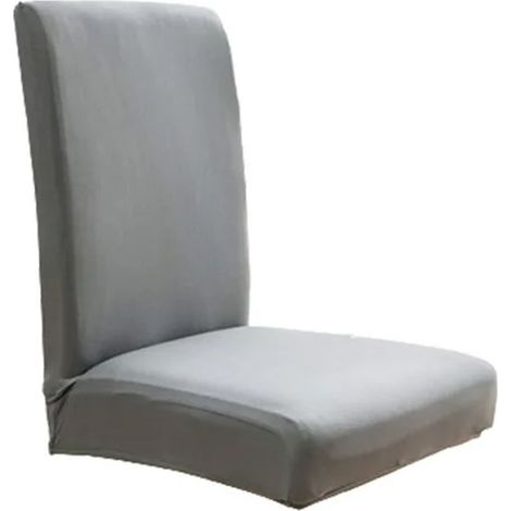 1 Housse de chaise, Tissu extensible, Polyester Spandex, Lavable, Salle à manger Cuisine (1/5)