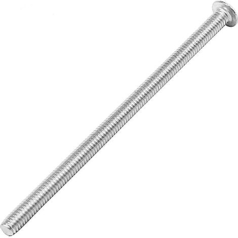 Vis à tête bombée en acier inoxydable M4 x 75 mm, boulons à six pans creux (1/5)