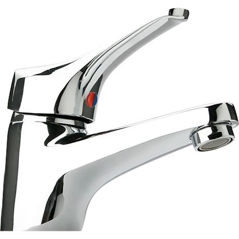 Miscelatore lavabo Paini Pilot 04CR211 cromo bagno moderno pratico resistente (1/3)