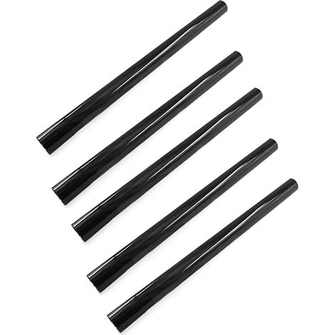 Packung mit 5 universellen Staubsaugerverlängerungen 3,17 cm (1,25 Zoll), Staubsaugerzubehör 3,17 cm (1 1/4 Zoll), Staubsauger-Verlängerungsrohr mit Reibungspassung. (1/4)