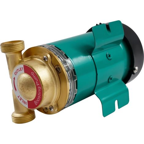 Pompe de recirculation d'eau chaude, design ultra-silencieux, économe en énergie, vert (1/2)