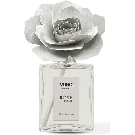 Muhà Profumatore Diffusore Rose Fiori di Cotone 200 Ml