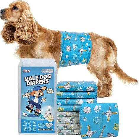 Couche Chien mâle, Couches pour Chiens, L Couches pour Chiens mâles, Incontinence, Voyages, Dressage