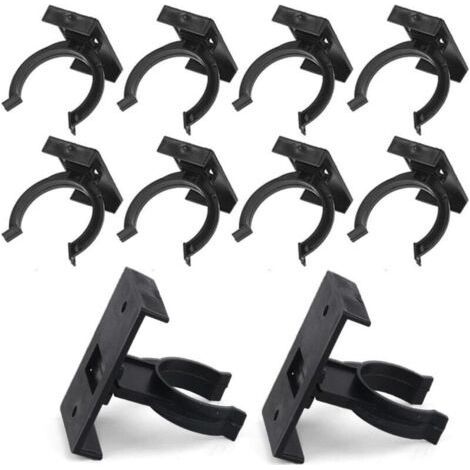 10 Pièces Clips de Plinthe de Cuisine , Clips de Fixation de Plinthe de Cuisine,Clip de Panneau de Bain , pour armoires de Cuisine , Pieds de Lit,Clip de Fixation Pied Meuble (1/4)
