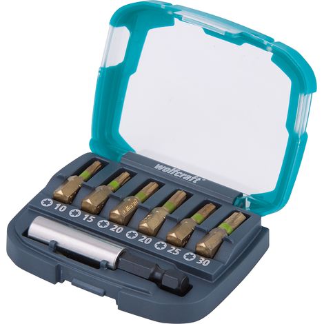 Wolfcraft box s diamantovými bity, TORX (T 10-30), 7-dílný 2964000 (1/2)