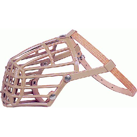 MuseliA re pour chien en plastique et cuir modA le taille n 7 museliA res pour chien