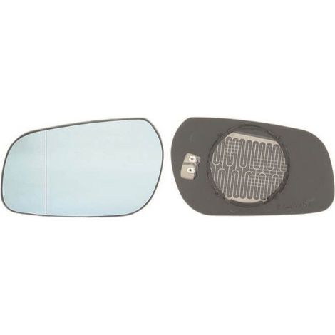 Verre de rétroviseur gauche chauffant bleu Citroen Xsara 1997-2002