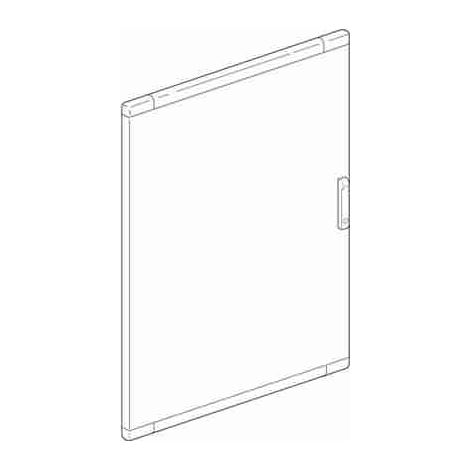 BTI93870L Porta in lamiera per armadi LDX400, LDX800