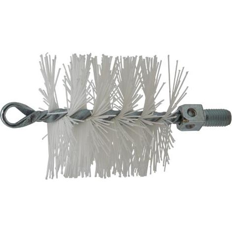 Scovolo spazzola in nylon per pulizia canna fumaria stufe a pellet - Ø80 mm