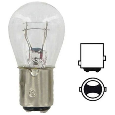 Lot de 10 ampoules P21/5W 12V – Culot Bay15d bi-filament – 21/5 watts pour feux de remorque et véhicules (1/2)