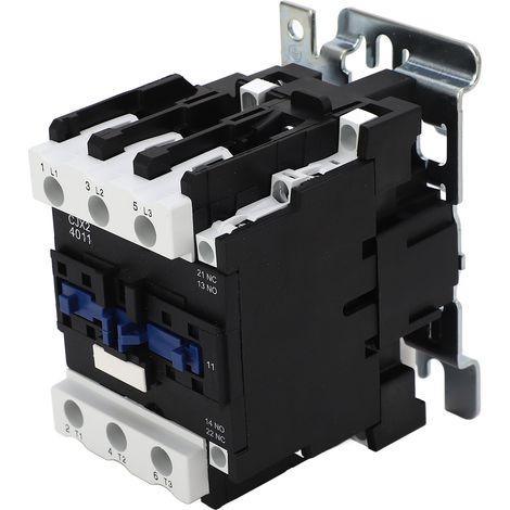 3-poliger Wechselstrom-DIN-Schienen-Elektromotorschütz, universelle Stromkreissteuerung, 380 V, 40 A Spule
