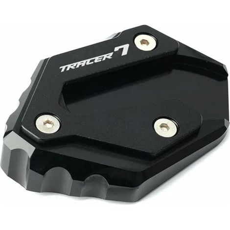 (Noir - TRACER7) Béquille latérale en aluminium pour moto Yamaha Tracer 7 / GT 2021-2022 (TRACER7, 7GT, Tracer Maxpower) (1/4)