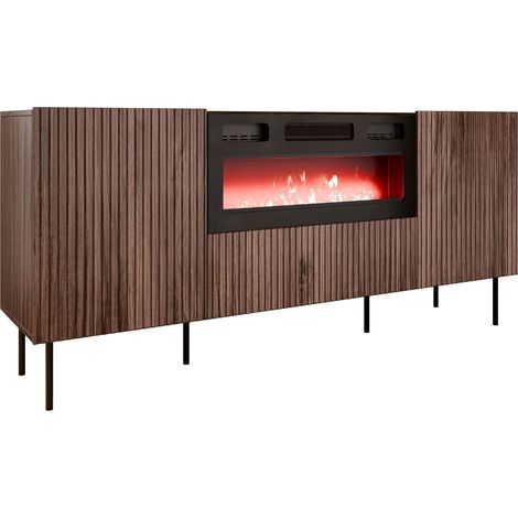 Aparador Fama I , 81x181cm, Número de puertas: 042cm, Aglomerado laminado, MDF