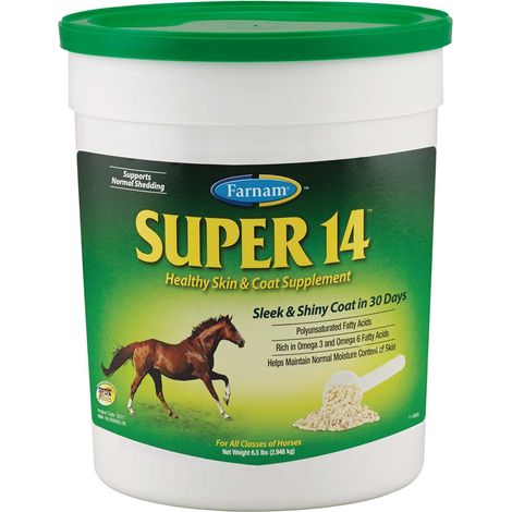 SUPER 14 mangime complementare cavalli che necessitano di migliorare la condizione della cute e del mantello 2,27 kg