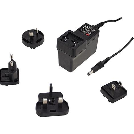 [NEUWERTIG] B-Ware Mean Well Gem60 I12 P1 J Steckernetzteil Festspannung 12 V/Dc 4.5 A 54 W Netzteil