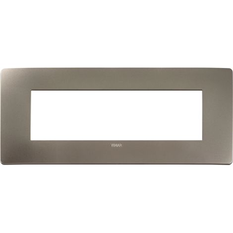 Placca Vimar Plana Up 7M titanio 14657U.33