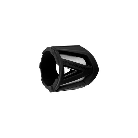 Copertura universale per marmitta Polisport, diametro 200 mm 300 mm, nera, resistente.