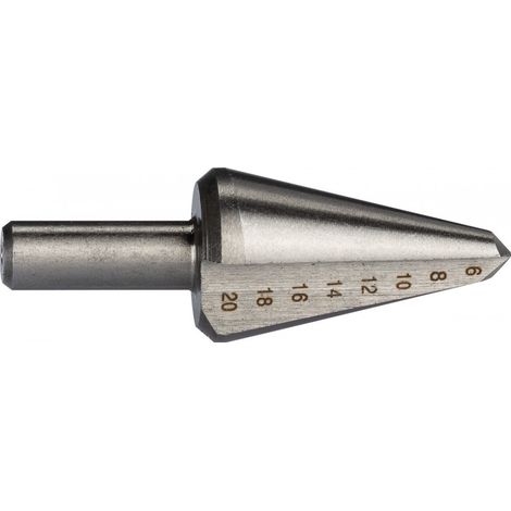 Fresa de taladro profundo de acero HSS 6 a 20 1