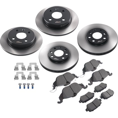 Del.+Tra. Discos Pastillas for Opel Astra G Classic Sedán 1.4L 2004-09 90497879 (1/5)