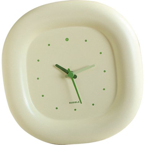 Horloge murale mignonne, simple et ravissante, aux couleurs vives et attrayantes, en ABS robuste et multifonctionnelle, idéale pour la chambre, le bureau ou l'intérieur.