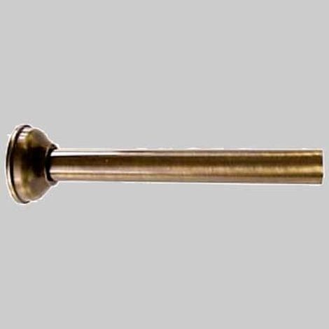 TUBO DIRITTO PER VASO BRONZATO - Ø 30 300 mm