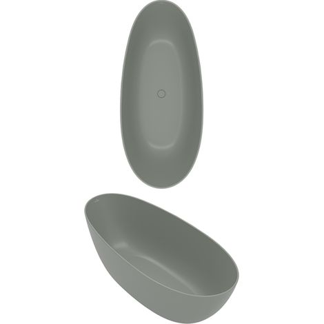 VB Badewanne Antao UBQ170TAO7V 1700x750mm Freistehend Almond (1/2)